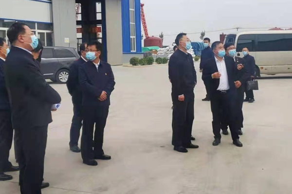 遼寧省委副書記、省長劉寧一行實地考察一諾環(huán)境	